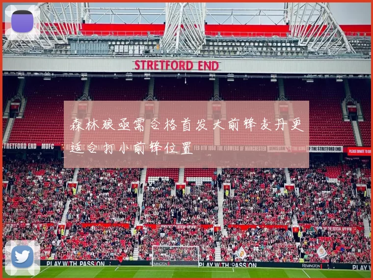 森林狼亟需合格首发大前锋麦丹更适合打小前锋位置